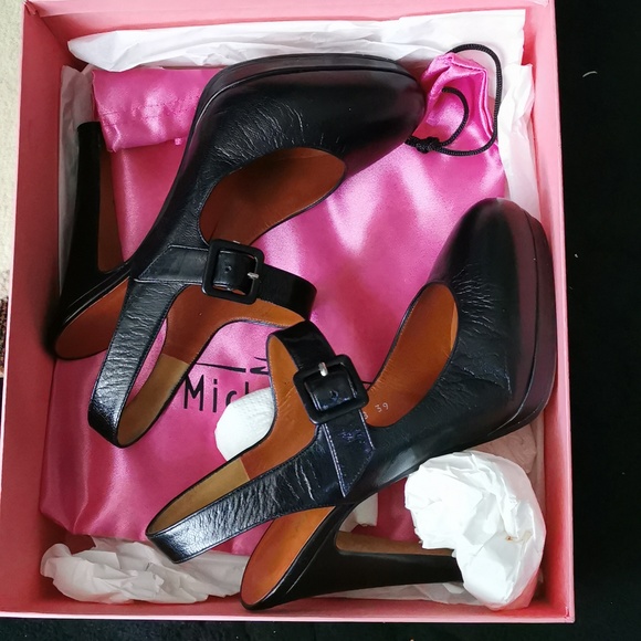 Michel Perry Maryjane heels. - Picture 5 of 8